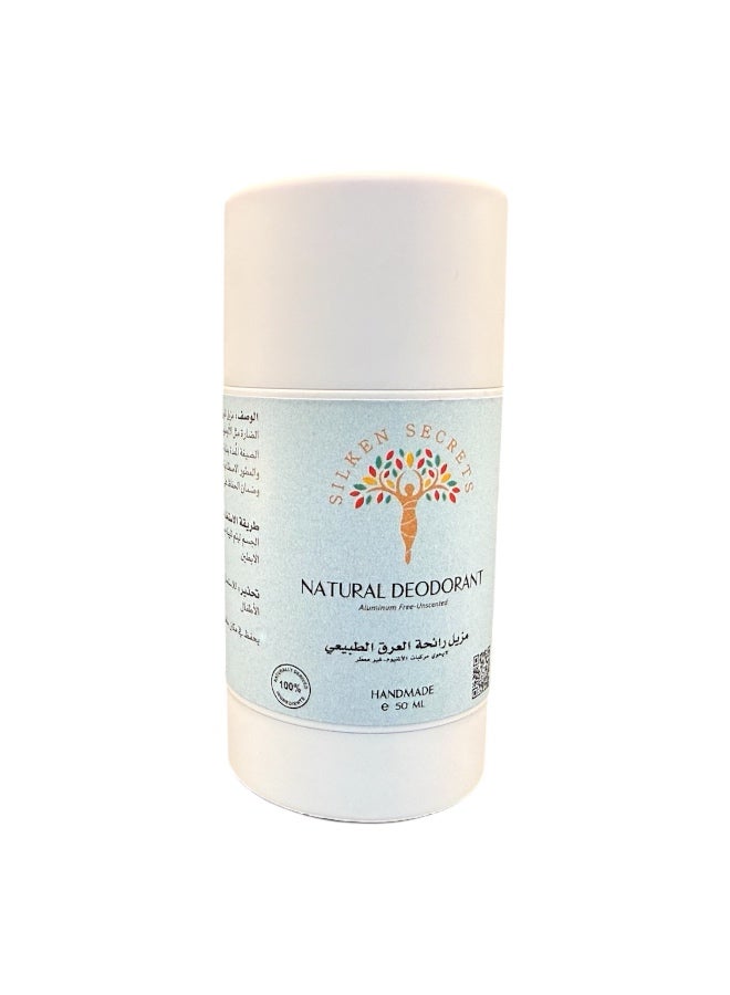 SILKEN SECRETS Natural Deodorant unscented - Image 1