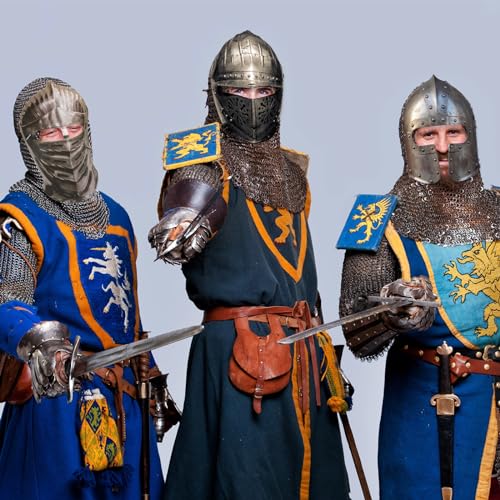 Aoriher أوريهر 24 قطعة أقنعة فارس هالوين للأطفال - أقنعة فارس العصور الوسطى لحفلات الزينة - أقنعة ورقية - أقنعة تنكرية - خوذات الجنود - هالوين - هدايا تفضيلية - زي الرومان والفايكنج - ديكور حفلات ذو طابع تنكري - Image 5