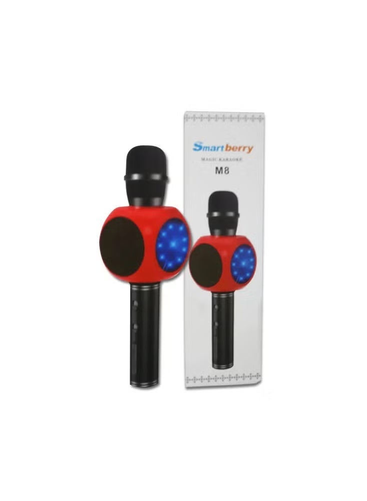 Smart Berry M8 Bluetooth Karaoke Microphones - Image 1