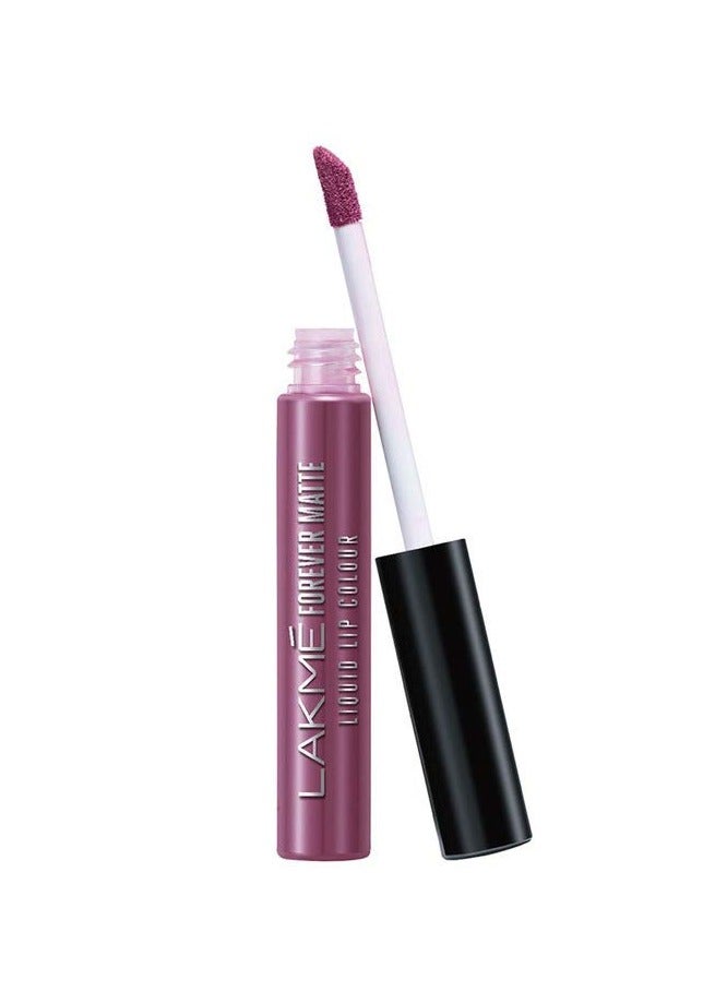 LAKME لون شفاه سائل مطفي إلى الأبد، موف فلينج، 5.6 مل - Image 3