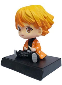 Trunkin Trunkin Zenitsu Demon Slayer Anime Bobblehead Action Figure Bobble Head car Accessory  - Image 5