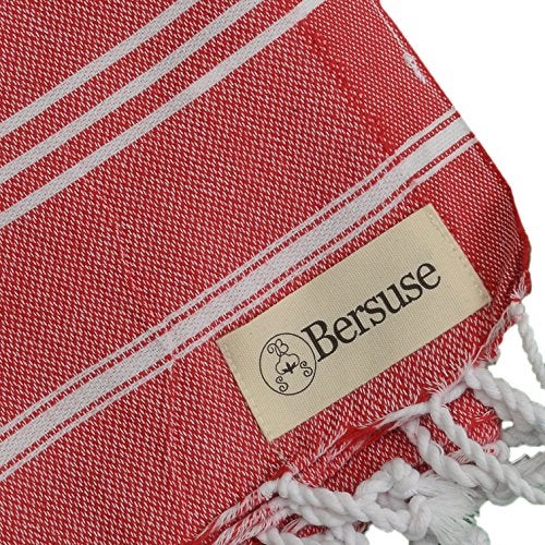 Bersuse Anatolia Bathroom Hand Towels - Premium Cotton Hand Towel for Face - Absorbent, Soft, Lightweight, Space-Saving, Quick-Drying Decorative Turkish Hand Towels - Image 5