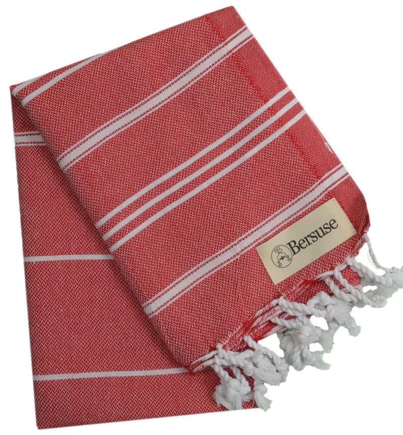 Bersuse Anatolia Bathroom Hand Towels - Premium Cotton Hand Towel for Face - Absorbent, Soft, Lightweight, Space-Saving, Quick-Drying Decorative Turkish Hand Towels - Image 1