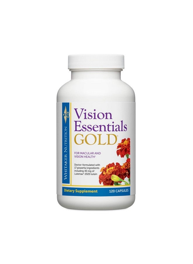 Dr. Whitaker Vision Essentials Gold Eye Health Supplement With 40 Mg Of Lutein Plus Vitamin A & Zeaxanthin Supports Macular Health And Shields Eyes Against Blue Light Exposure (120 Capsules) - Image 2