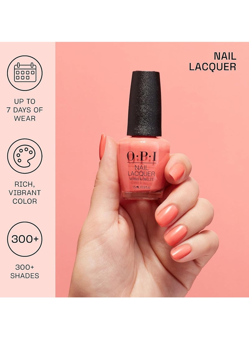 OPI O.P.I Nail Lacquer 15 ml nail polish Long Lasting Chip Resistant - Image 3