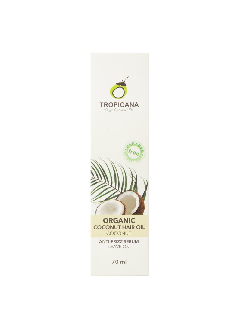 Organic Coconut Hair Oil Coconut Serum Leave On 70ml