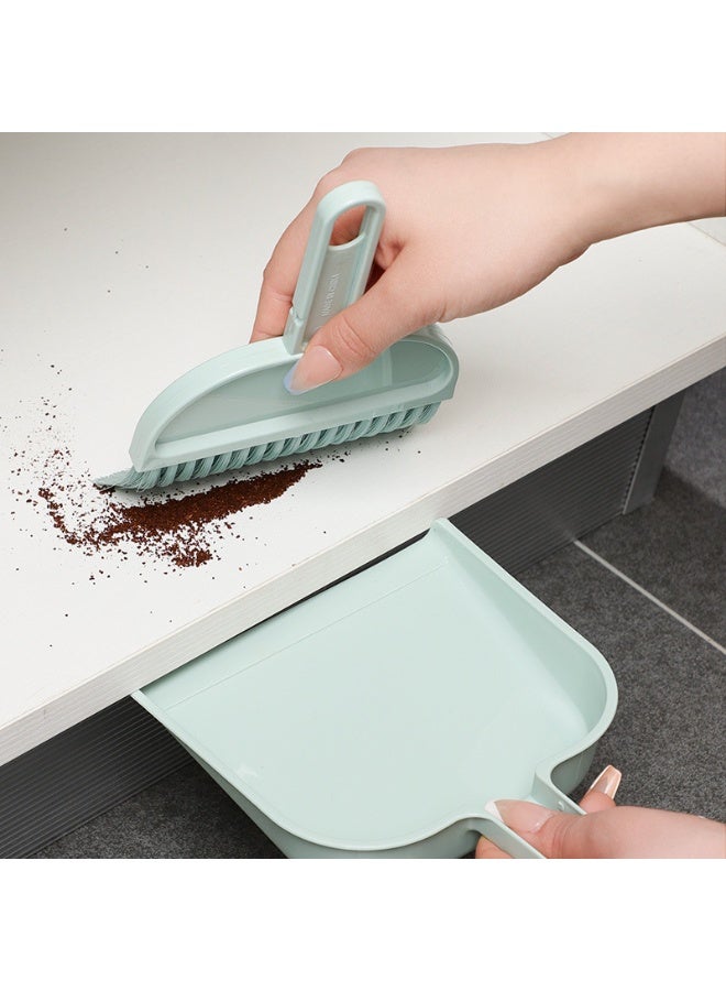 Mini Dustpan and Brush Set | Nesting Snap-On Design | Portable, Compact Dust Pan and Hand Broom for Cleaning - Image 3