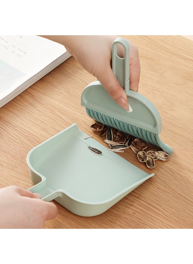 Mini Dustpan and Brush Set | Nesting Snap-On Design | Portable, Compact Dust Pan and Hand Broom for Cleaning - Image 4