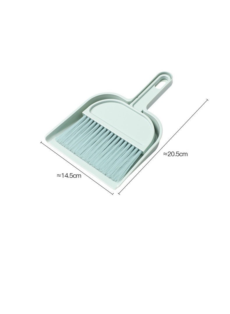 Mini Dustpan and Brush Set | Nesting Snap-On Design | Portable, Compact Dust Pan and Hand Broom for Cleaning - Image 2