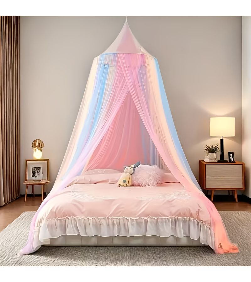 Colorful Rainbow Tulle Mesh Sheer Fabric 28.35 Inch for Tutu Sewing Craft - Image 2