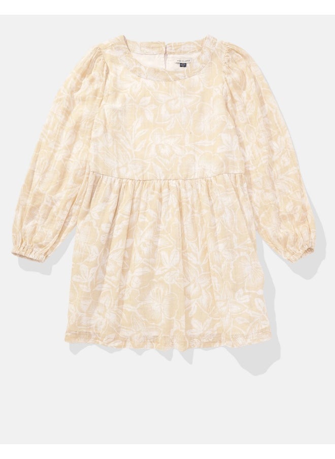 American Eagle - AE Long-Sleeve Mini Dress - Image 1