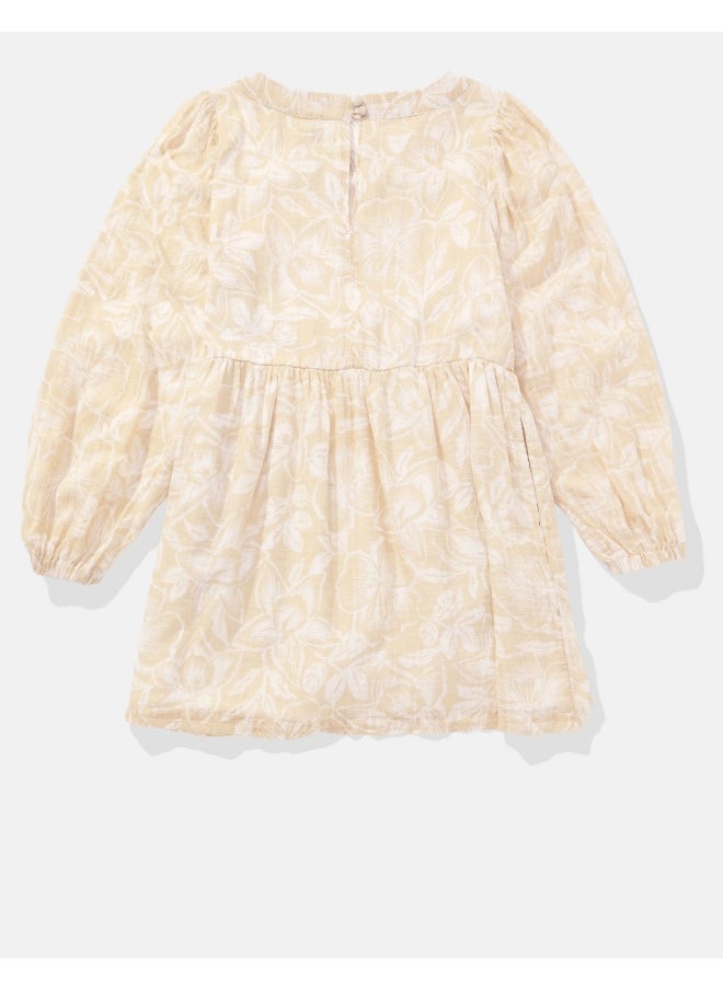American Eagle - AE Long-Sleeve Mini Dress - Image 1