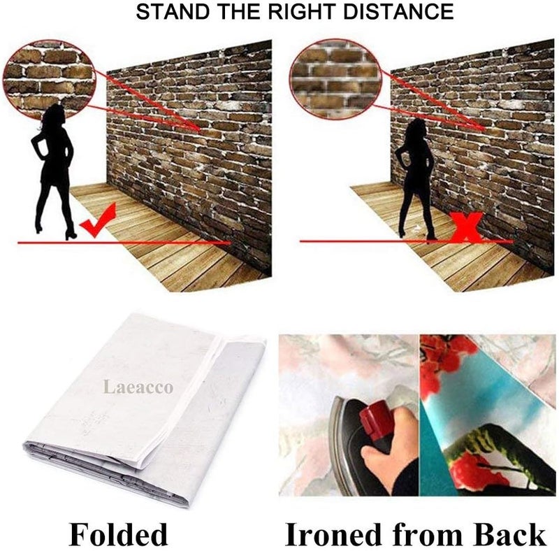 Laeacco 8x8ft Denim and Diamonds Birthday Backdrop Happy Birthday Elegant Crystal Red Heel Bday Decor Jeans Slant Cloth Texture Background for Photo Portraits Woman Birthday Party Banner Wallpaper - Image 5