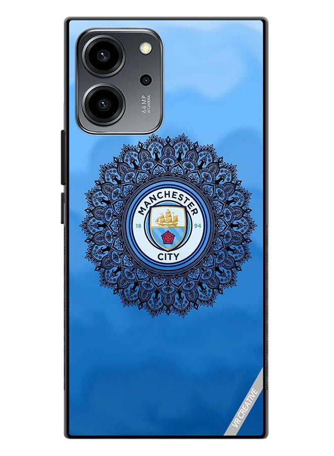 VR CREATIVE Protective Case Cover For Honor 80 SE Man City Design Multicolour - Image 1