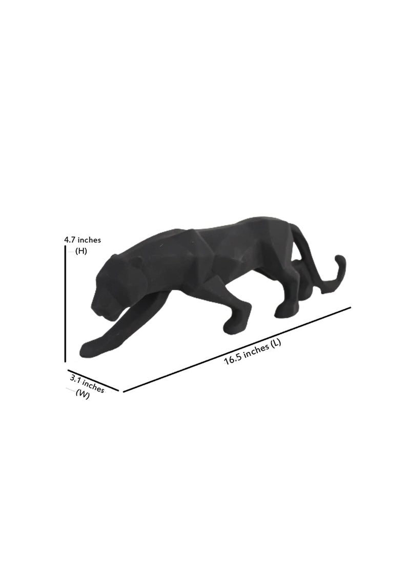 Wonderland Wonderland Home décor Matt- Finishing Black Cheetah  - Image 3