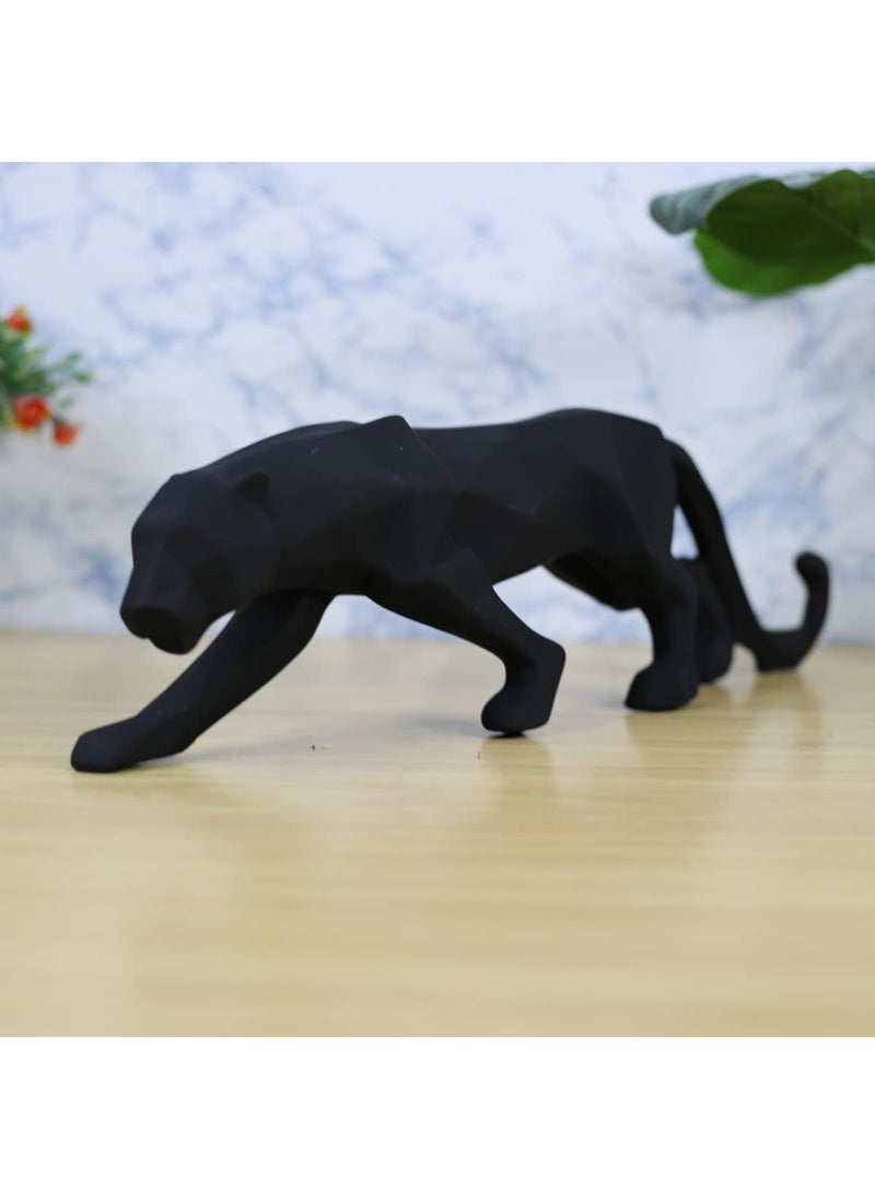 Wonderland Wonderland Home décor Matt- Finishing Black Cheetah  - Image 1