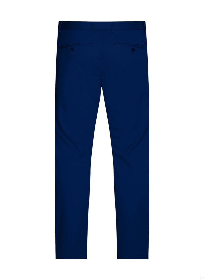 TOMMY HILFIGER Men's Bleecker Stretch Cotton Chinos - Cotton, Blue  - Image 2