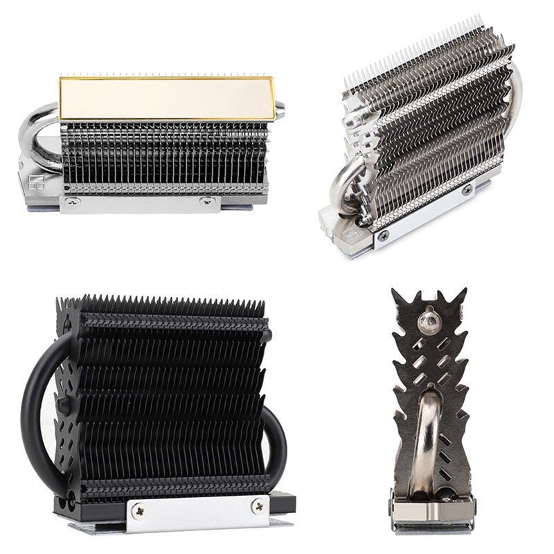 HR 09 2280 M2 SSD Cooler AGHP Heat Pipe Fully Electroplated Aluminum Radiator Heat Sink Color C - Image 5
