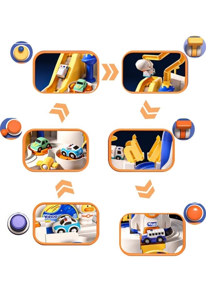 ألعاب مضمار ألعاب الأطفال للأولاد، ألعاب سيارات الفضاء للأولاد والبنات فوق 3 سنوات، ألعاب مغامرات سيارات الفضاء للأطفال الصغار، ألعاب مضمار ألعاب السيارات ذات السعة الفضائية ودمى رجل الفضاء، ألعاب تعليمية للأطفال، هدايا أعياد الميلاد، هدايا عيد الفطر ورمضان وغيرها من الأعياد - Image 5