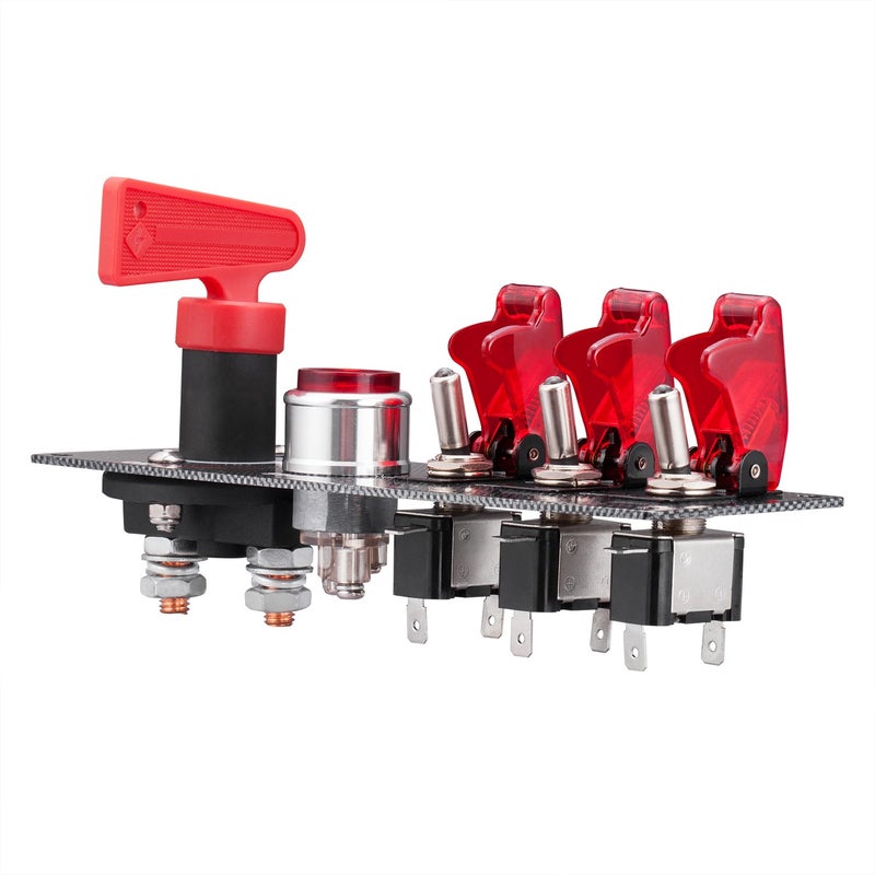 Jianfa 5 in 1 Car Engine Start Switch Panel - Image 3