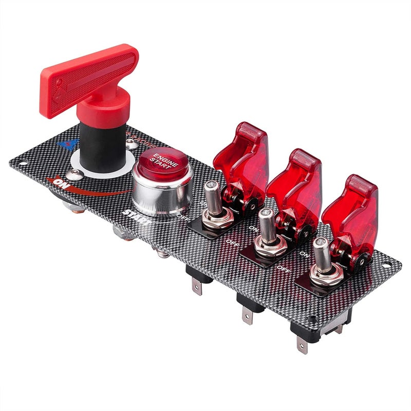 Jianfa 5 in 1 Car Engine Start Switch Panel - Image 1