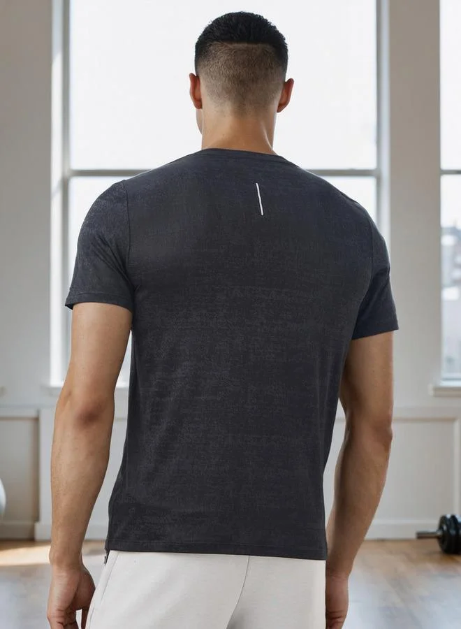 Splash Active  Regular Fit Performance T-shirt for Men | Best Price UAE