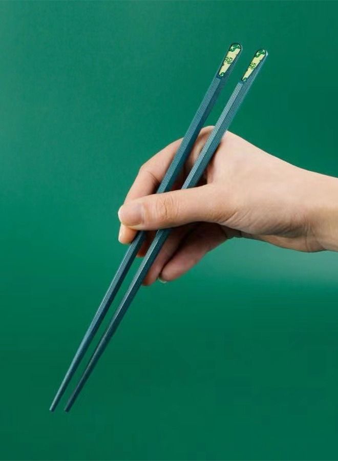 General Chopsticks Green And Gold sets 24cm  - Image 3
