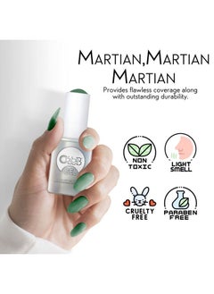 Color Club Martian Martian Martian Nail Gel Sage Green Color Polish.5 Fl Oz (15 Ml)  - Image 4
