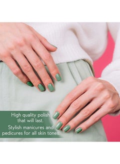 Color Club Martian Martian Martian Nail Gel Sage Green Color Polish.5 Fl Oz (15 Ml)  - Image 3