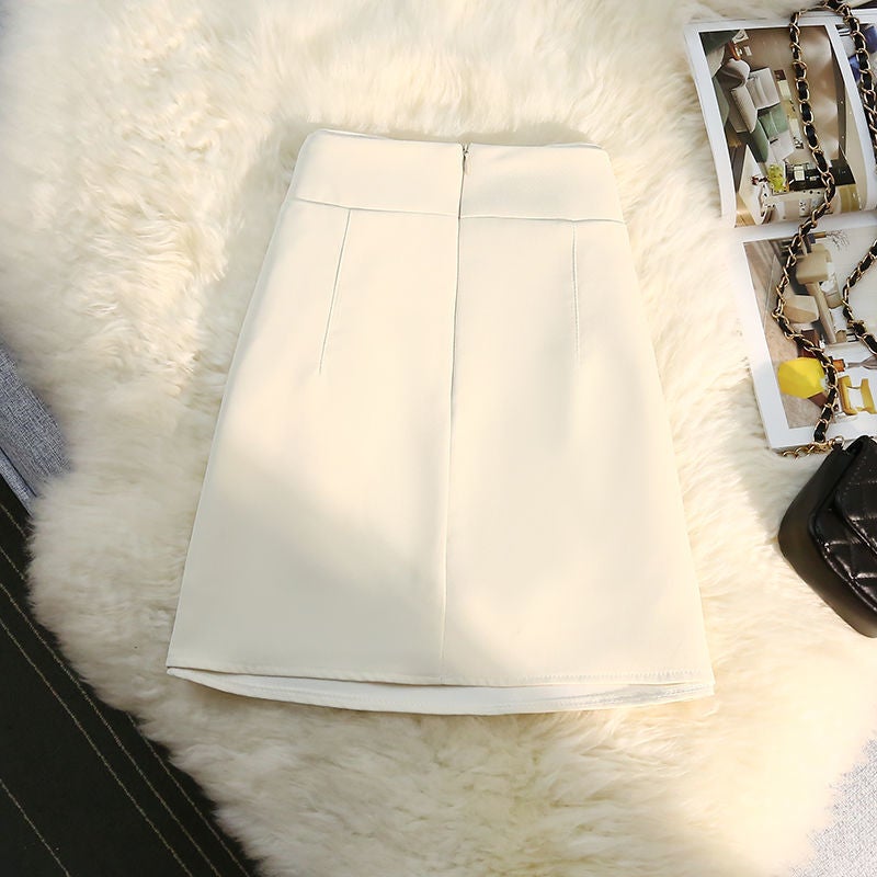 Irregular Skirt Women'S High Waist Elegant Elegant Pleated A- Line Fire Short Skirt For Small Men - Image 4