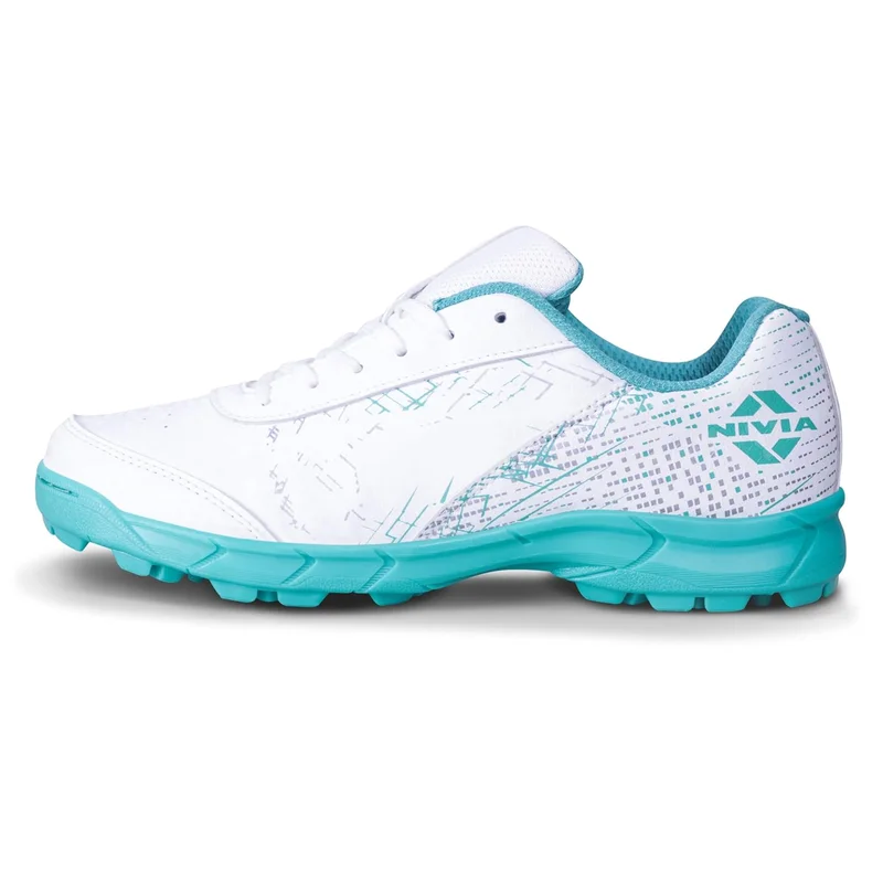 نيفيا Nivia Bounce Cricket Shoes - Lightweight Sports Footwear with Cushioned EVA Insole and Durable PVC Outsole