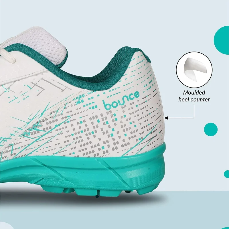 Nivia  Bounce Cricket Shoes - Lightweight Sports Footwear with Cushioned EVA Insole and Durable PVC Outsole  | Best Price UAE