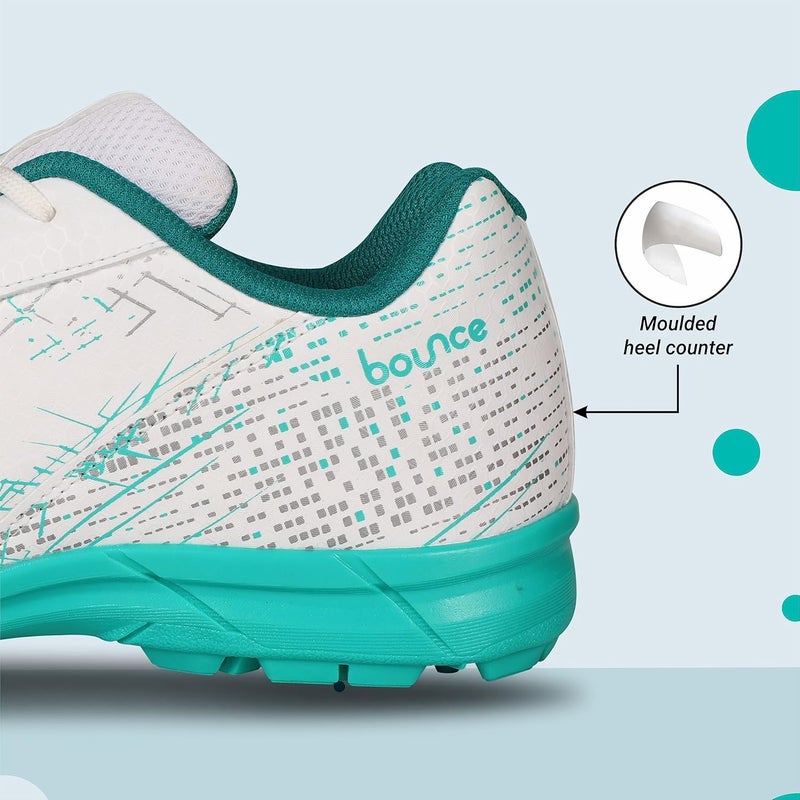 Nivia Bounce Cricket Shoes - Lightweight Sports Footwear with Cushioned EVA Insole and Durable PVC Outsole - Image 4