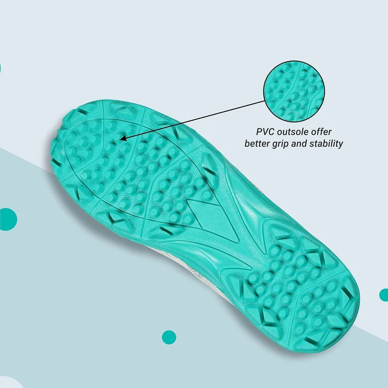 Nivia  Bounce Cricket Shoes - Lightweight Sports Footwear with Cushioned EVA Insole and Durable PVC Outsole  | Best Price UAE