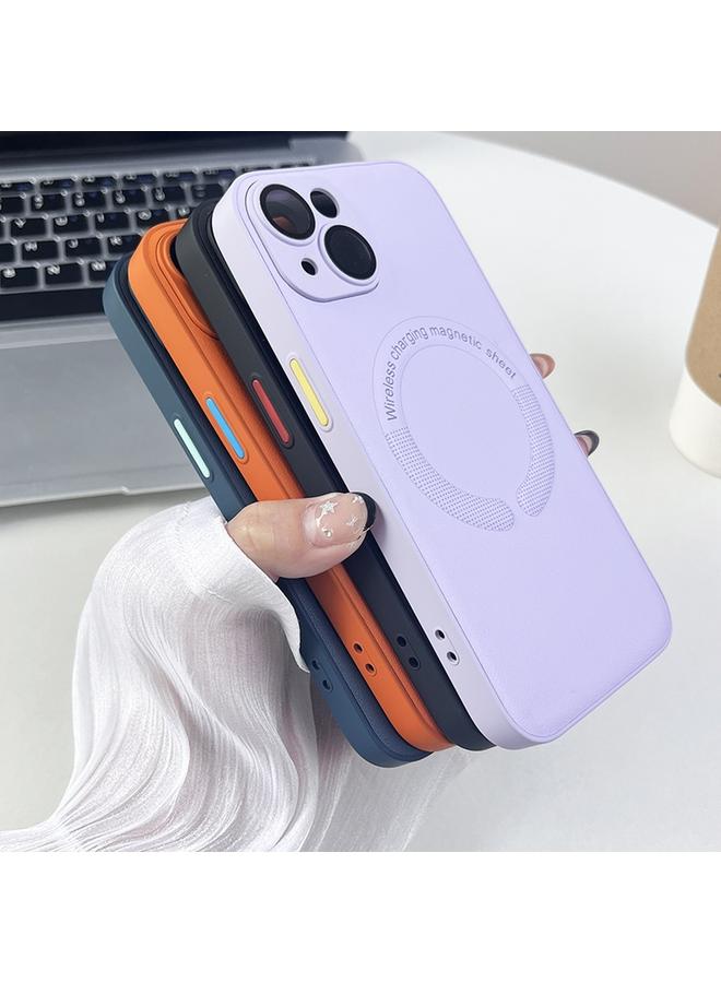 Zaboon Case For iPhone 13 Leather All-inclusive MagSafe TPU Phone Case - Image 4