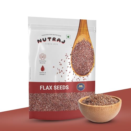 Nutraj Flax Seeds 400g (200g x 2) Pouch | Alsi Beej | Seeds for Eating | Seed Cycling - Image 2