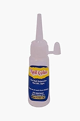 URBANMAC Artificial Nails Set With Glue #gm, Acrylic fake/False Nails Set Of 100 Pcs, Reusable - Image 4