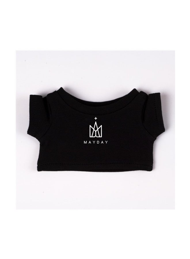 10cm152040cm Doll Clothes May Day A Xin With Cotton Doll Doll Doll Should Aid T-shirt Now-Specifications:40cm-Color:Black Crown T-Shirt - Image 1