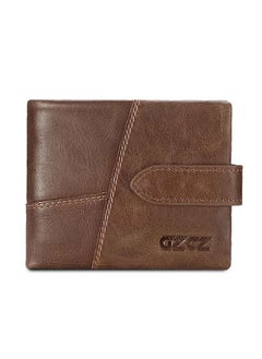 NIBEMINENT Portomonee Leather Wallet Brown 