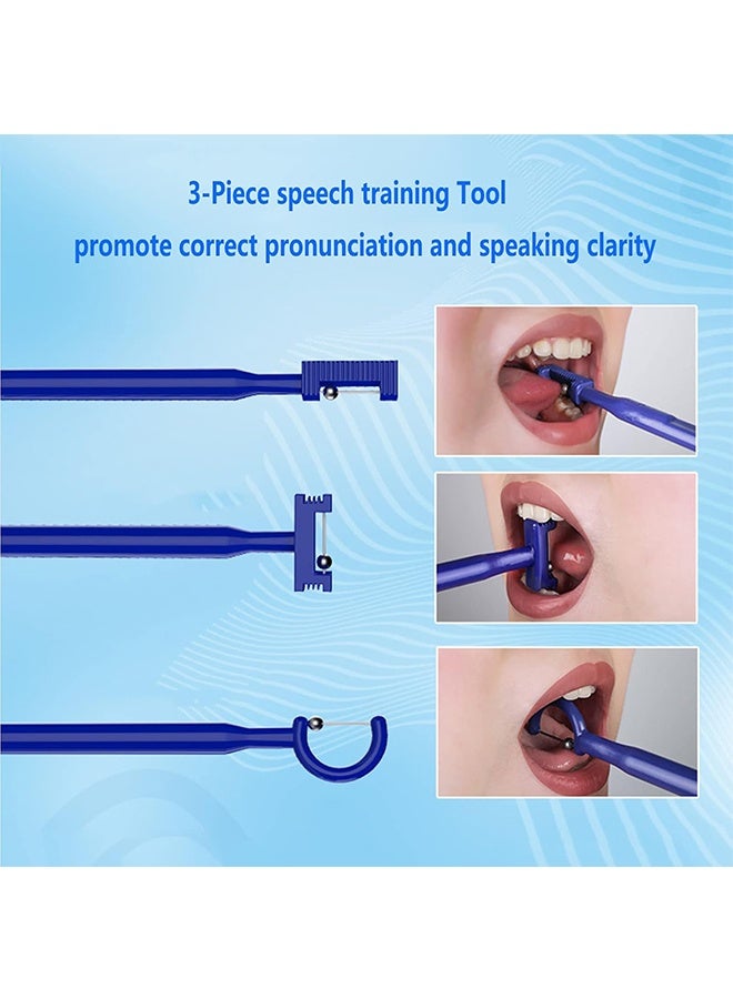 3Pcs Kids Tongue Tip Lateralization Elevation Tools Tongue Tip Exercise Oral Muscle Training Autism Speech Therapy Talk-Tool - Image 4
