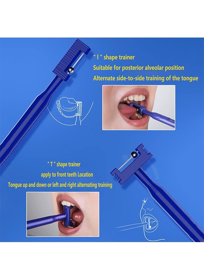 3Pcs Kids Tongue Tip Lateralization Elevation Tools Tongue Tip Exercise Oral Muscle Training Autism Speech Therapy Talk-Tool - Image 5