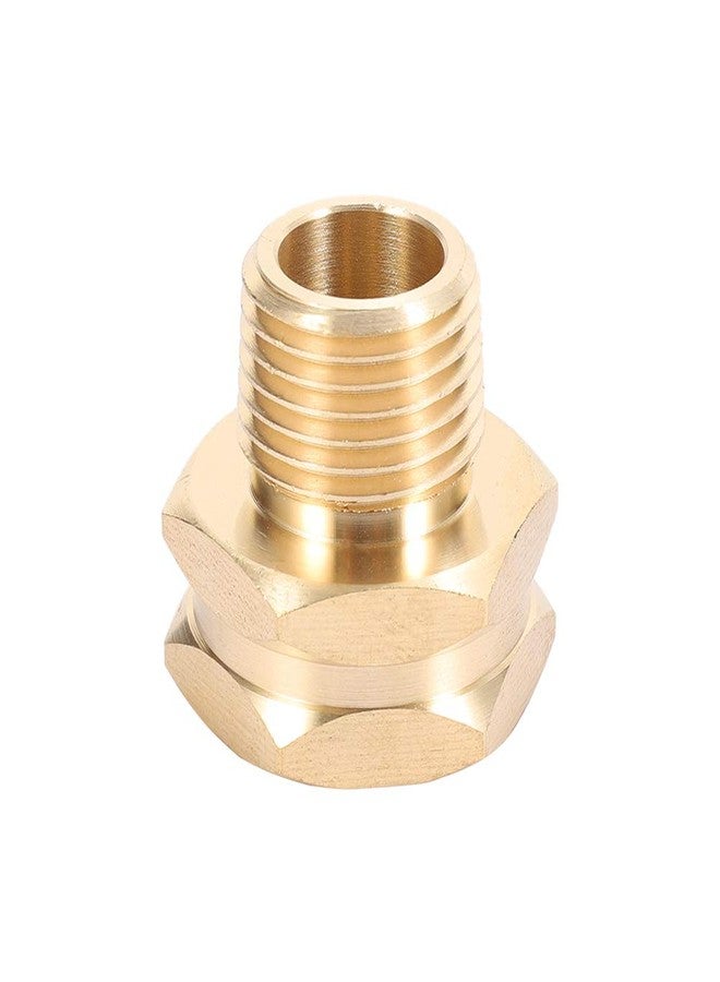 Kbrotech Brass Garden Hose Adapter, 3/4” GHT Female x 1/2” NPT Male, 2pcs (3/4” GHT Female x 1/2” NPT Male) - Image 3