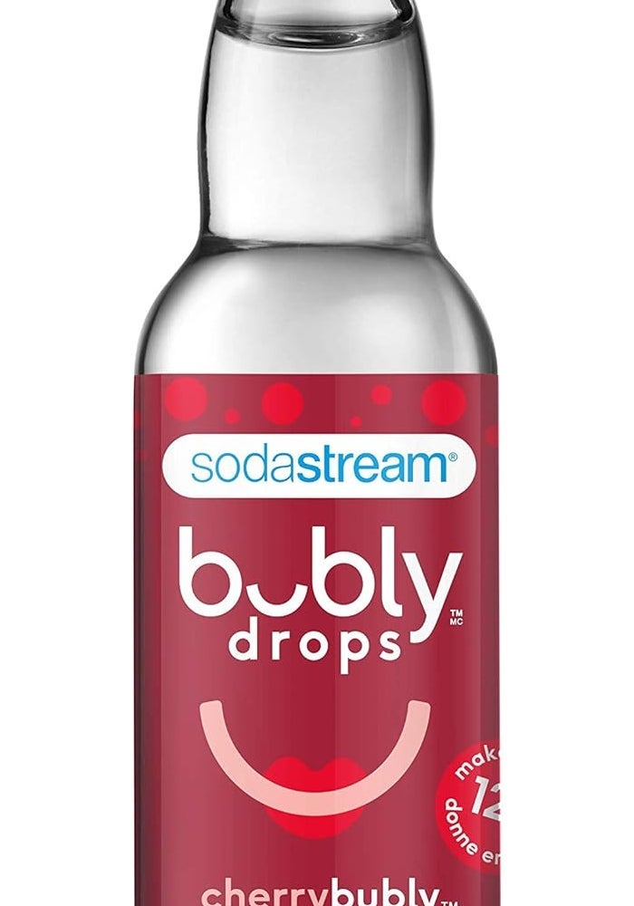 SodaStream Cherry Bubly Drops - 40 ml Natural Flavoring - Image 1