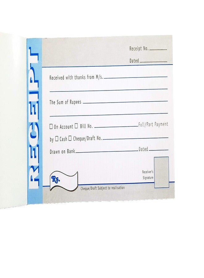 LRS Cash Receipt Book - Duplicate - 50 Sets(50 Printed + 50 Plain) (Pack of 6) - Image 3