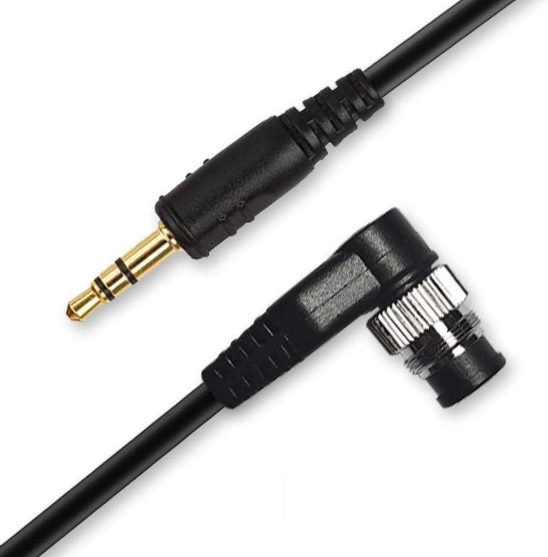 Pixel Off Camera Shutter Connecting Cable 3.5mm-DC0 Camera Connecting Plug 3.5mm Cord Compatible for Nikon Cameras (Fit for Shutter Remote Control TW-283 Series) - Image 1