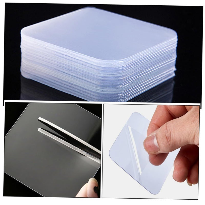 150 Pieces Double Sided Adhesive Pads 6x6cm Thick Mounting Tape Strong Sticky Removable for Walls Posters Crafts Home Office - Image 4