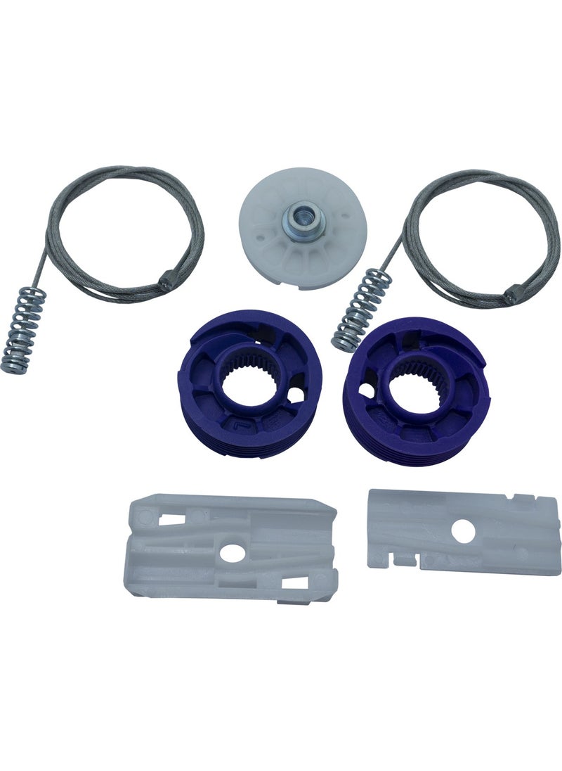Bross Otomotiv - Bross Automotive BWR5261 Rear Window Lifter Repair Kit for Bentley Continental GT 2003-2010 3W0839398, 3W0839397 - Image 1