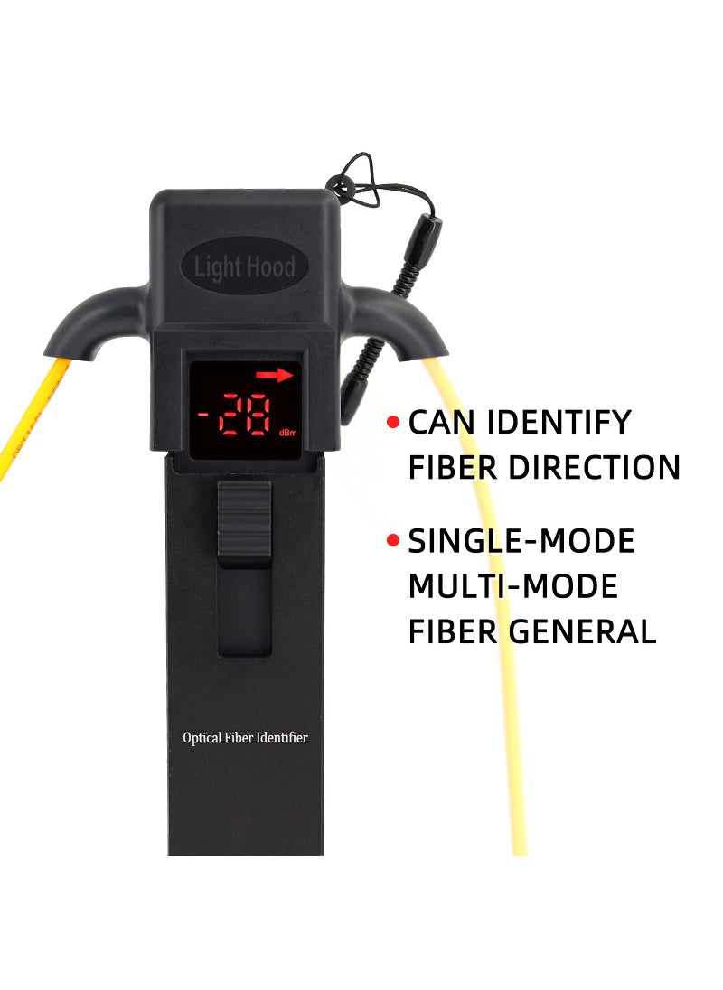 KELUSHI Optical Fiber Identifier with Wave Respond 800-1700 FTTH Fiber Optic Cable Tester Tools Detector  - Image 3