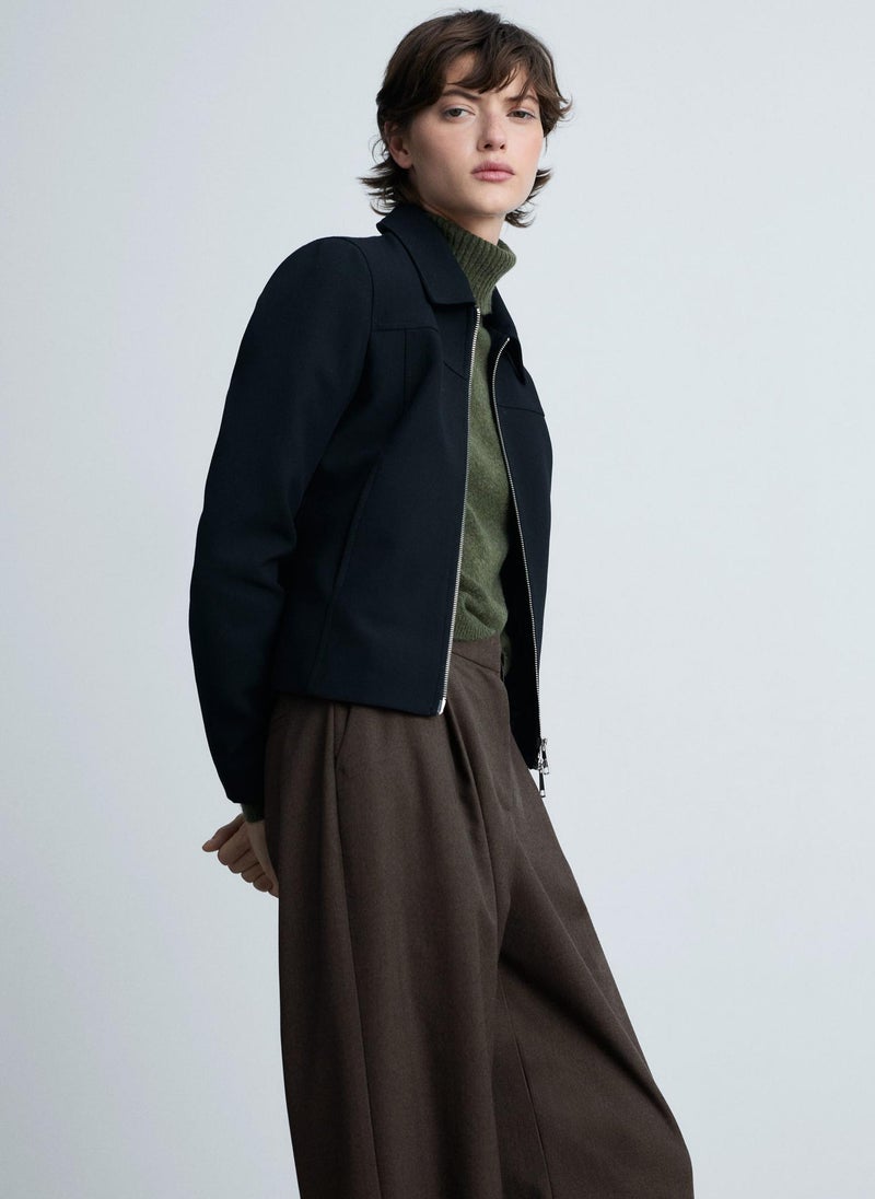 MANGO Buttoned Hem Wideleg Pants  - Image 3