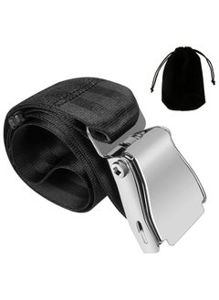 Airplane Seat Belt Extender Adjustable 7-35'' Universal Airline Seatbelt Extenders with Carry Case Compatible with Most Airplane Except Southwest Airlines Alaska Airlines CPC Certificate CPSIA Test